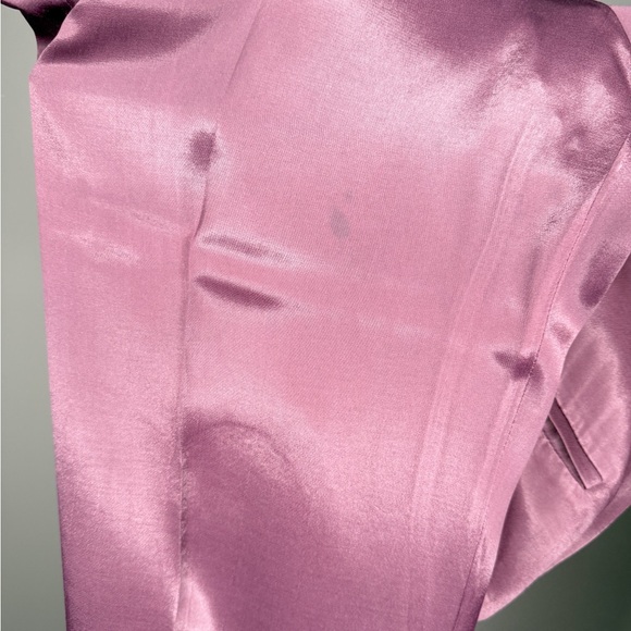 Zara Flowy Full Length Satin Pants - Picture 3 of 3